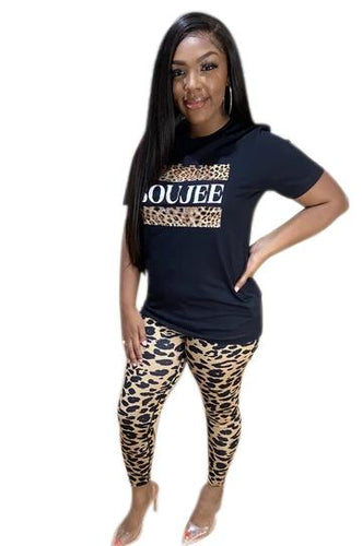 “Boujee Tee” Black - Tanz's Boutique